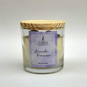 Vela Cristal - Lavanda Francesa