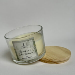 Vela Aromática Bamboo e Chá Branco - 100g