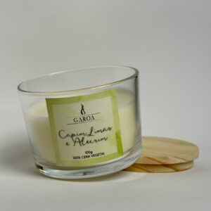 Vela Aromática Capim Limão e Alecrim - 100g