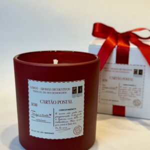 Vela Aromática Especial Dia dos Namorados - Cereja e Avelã 180g